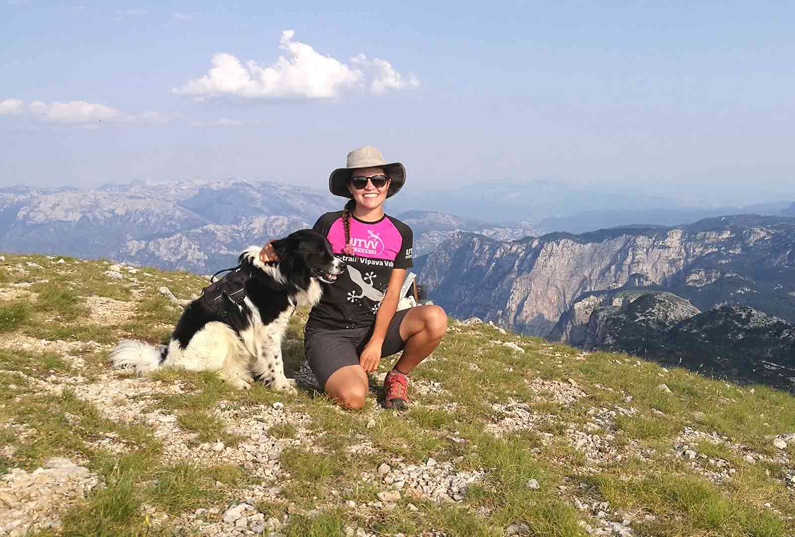 Via Dinarica - Maruša in psiček Piki prehodila od Slovenije do Albanije 1340 kilometrov