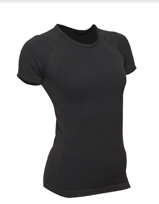TWINK ženska majica s kratkimi rokavi (črna)